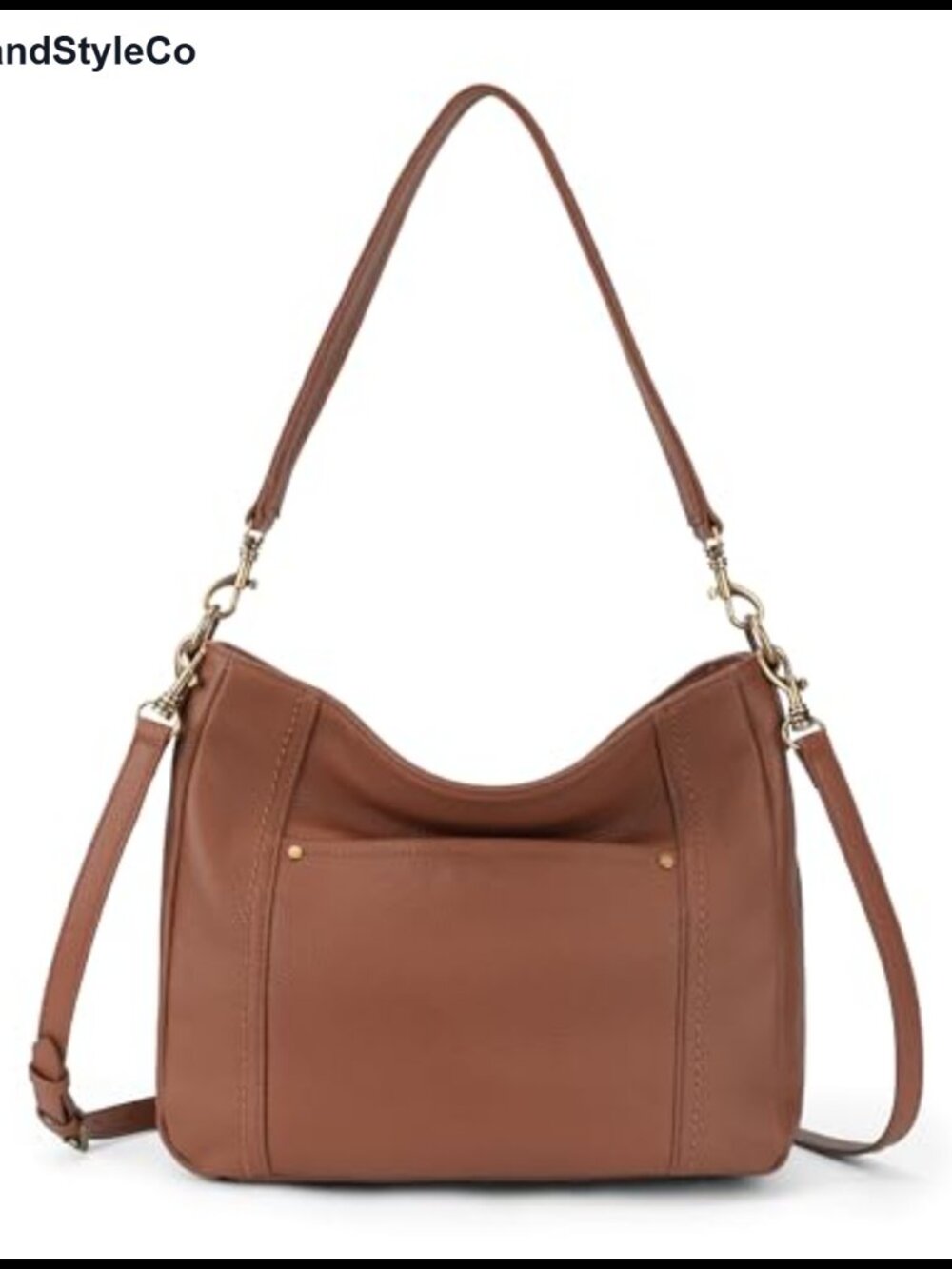 Genuine Leather Hobo Crossbody Bag Women Shoulder Purse Handbag